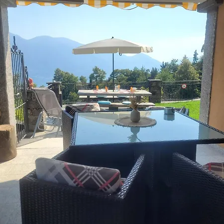 Ferienhaus Casa Moorea Brione sopra Minusio